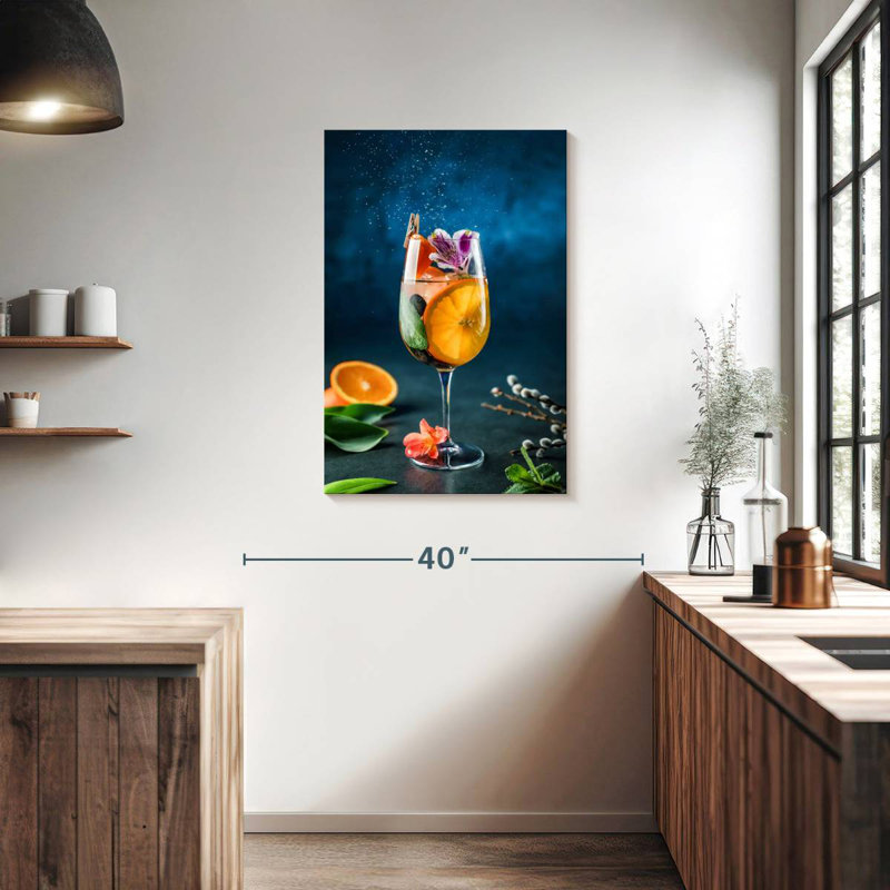 Yarlin Citrus Cocktail, 36" H x 24" W