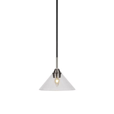 Paramount Stem Hung Pendant Glass
