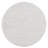  Solmere 22" Round Wood Pedestal End Table, White-946813475
