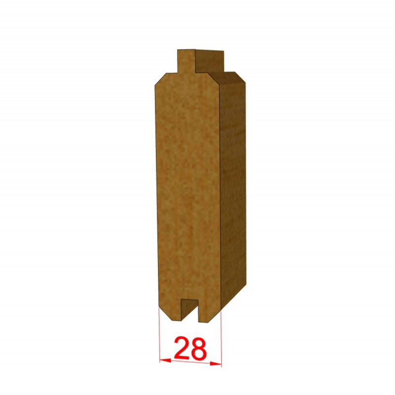 Abbeyford 16 x 12 Ft. Tongue & Groove 28mm Log Cabin, No