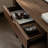 Solid Wood 6-Drawer Sideboard Elegant