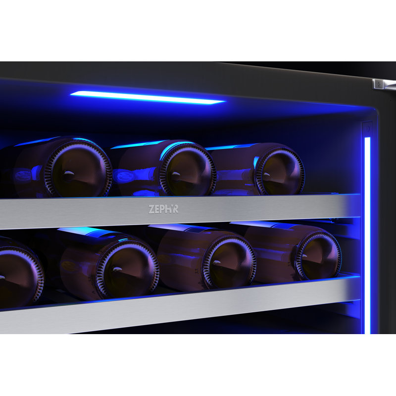 Presrv Pro 24 In. 45-Bottle Dual Zone Wine Cooler