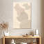 Avery Mid-Century brun abstrait II-108234594
