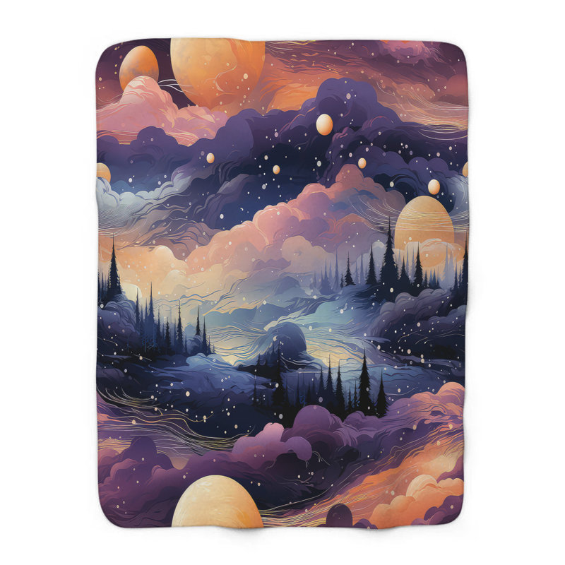 Couverture Celestial Renaissance, Lit simple