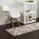 Tapis beige à motif géométrique Tucson