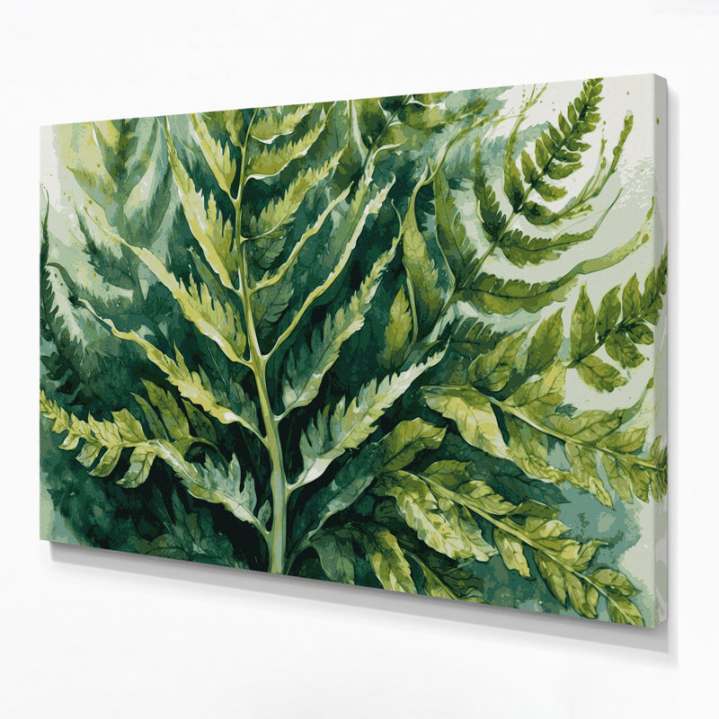 Art mural sur toile Botanical Sensitive, H 20 po x l 24 po