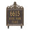 Lanai Pineapple Personalized Standard 3-Line Lawn Address Sign