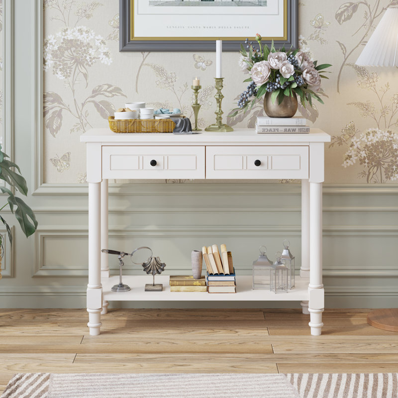 Console Becude, Blanc