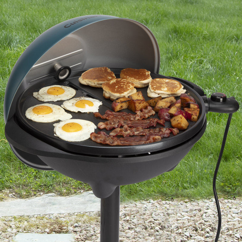 2-in-1 Indoor/Outdoor Electric Griddle