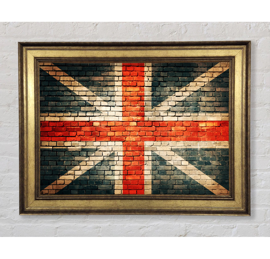 Die britische Flagge - Druck