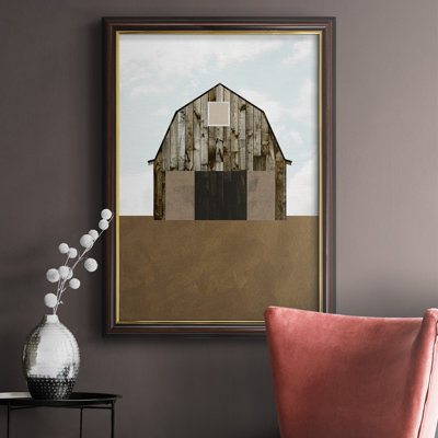 " A Barn's Portrait II " Painting Print