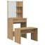 Steina Dressing Table with Mirror-1440940600