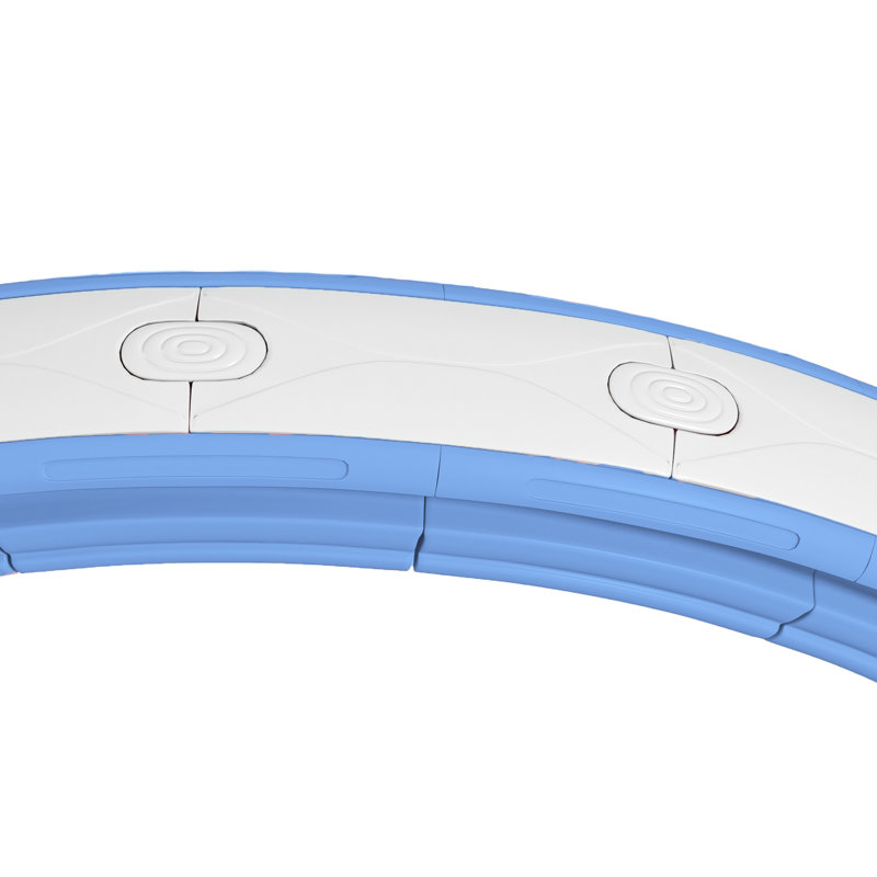 8.5cm L x 36.5cm W x 26.5cm Steel Mat, Light Blue