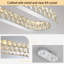 Lustre ovale moderne en cristal 47 "argenté-130141401