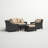 Fionnula 5 - Person Patio Conversation Set with Cushions-19504861