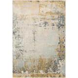 Gateshead Power Loom Taupe/Black Rug