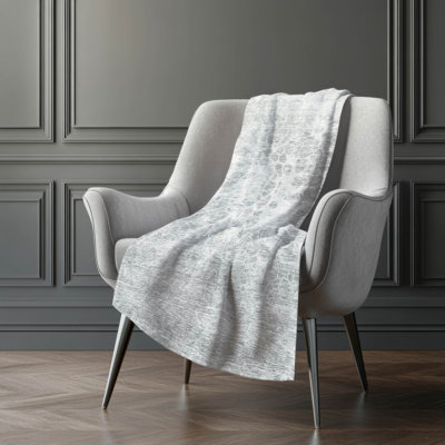 Addison Machine Washable Sherpa ASB653 Modern Throw Blanket