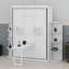 Lit escamotable avec armoire murale cachée-1921531145