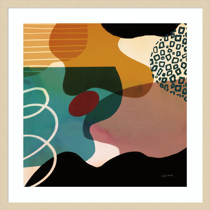"Variété III" par Cheryl Warrick, impression sur bois encadrée, H 25 po x l 25 po