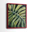 Reproduction encadrée Nocturnal Monstera I-Premium - prête à être accrochée - aucun clou requis - aucun clou requis-280901703-280901696