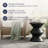 Isiah Concrete Inverted Side Table-1446214364