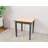 Lenox Steel Waiting Reception End Table Metal Frame 20x20" High Pressure Laminate Top-56005304-56005305