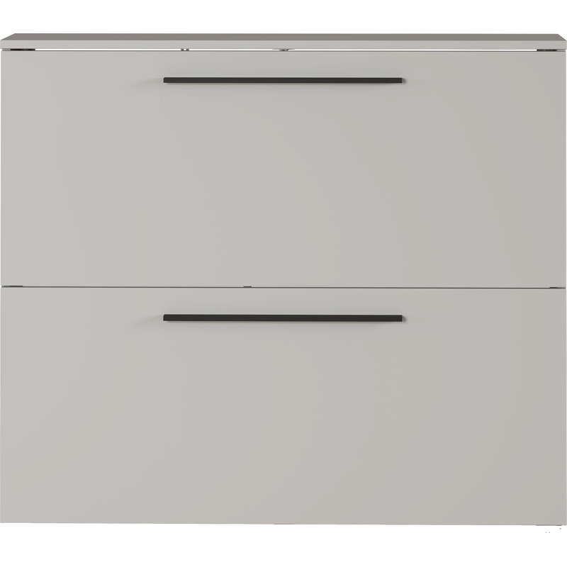 Wildomar Shoe Storage Cabinet, Grey