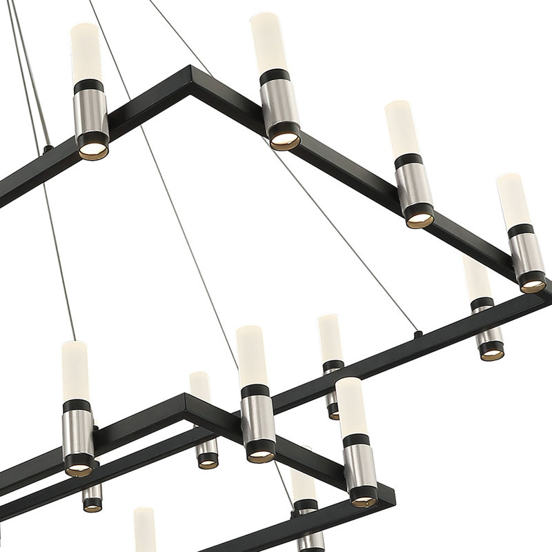 Grand lustre 2 niveaux 30 lumières Altamont