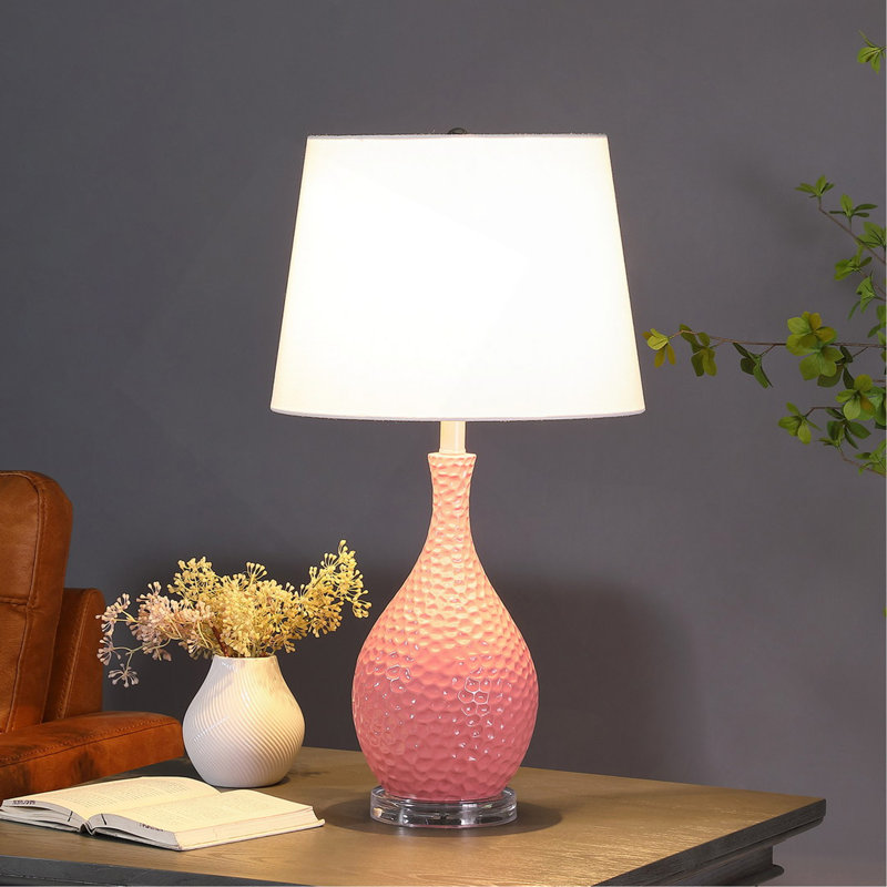 Lampe de table 28 po, Rose, 40