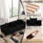 87" Upholstered Sherpa Boucle Sofa with Solid Wood Legs-1668528203