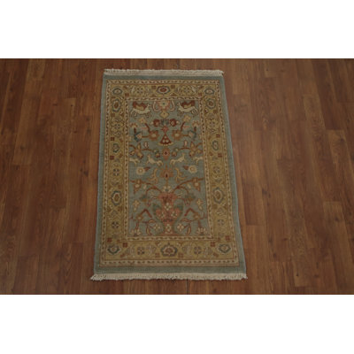 Tapis oriental à motif antique Ziegler 2 x 3 avec motifs détaillés