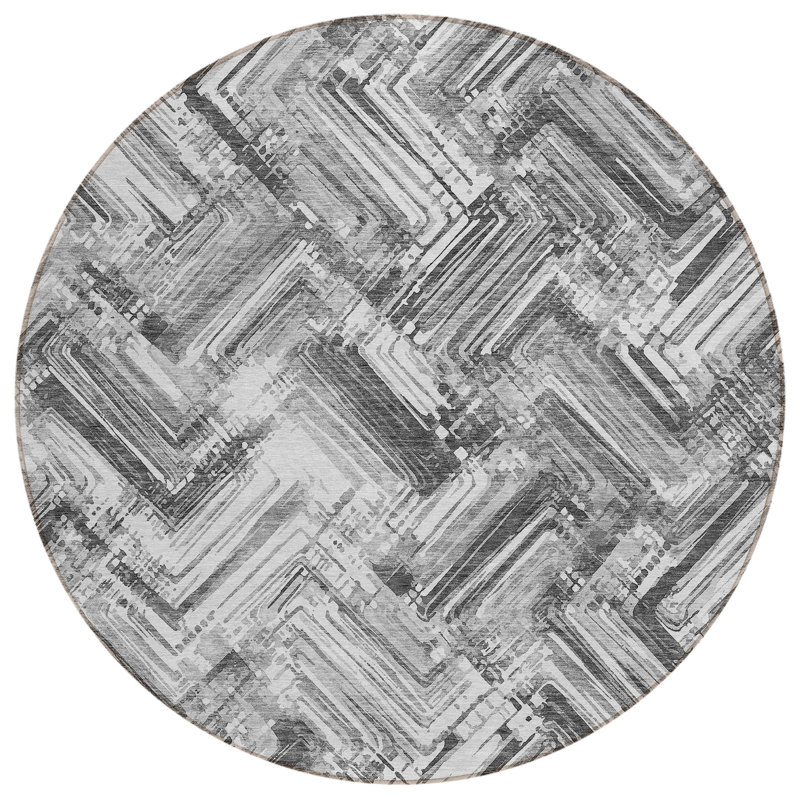 Tapis rond 8 po