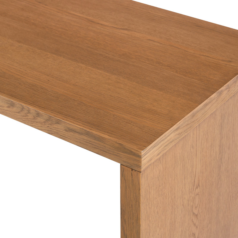 Posada Desk - Amber Oak Veneer, Amber Oak Veneer