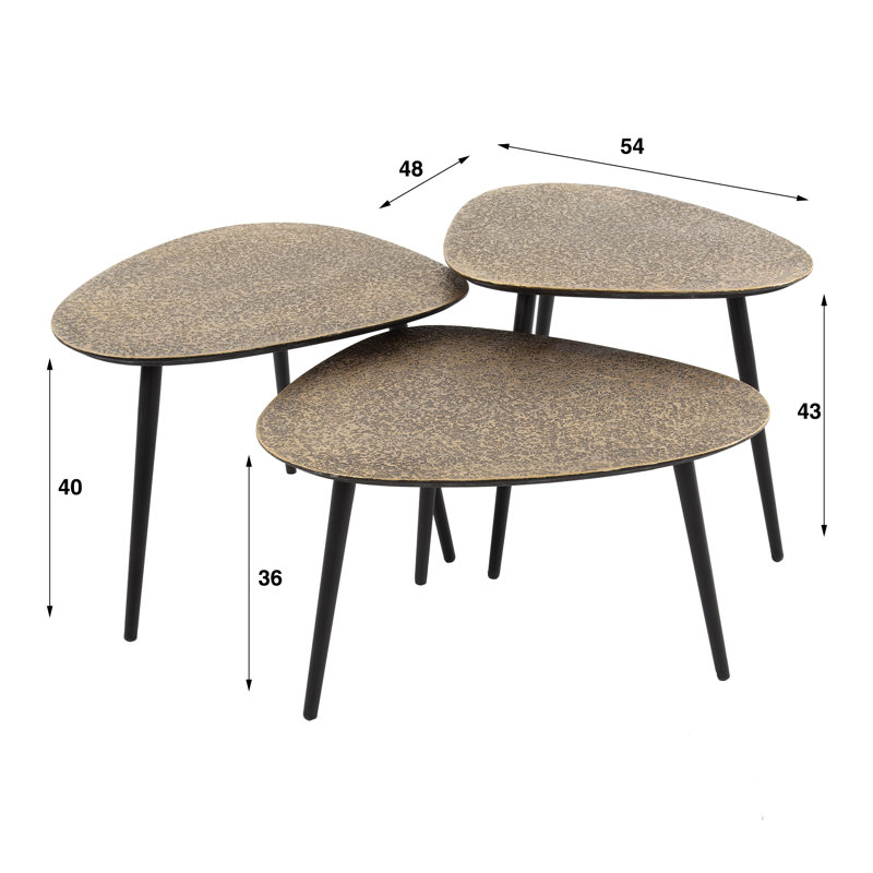 Ridott coffee table set