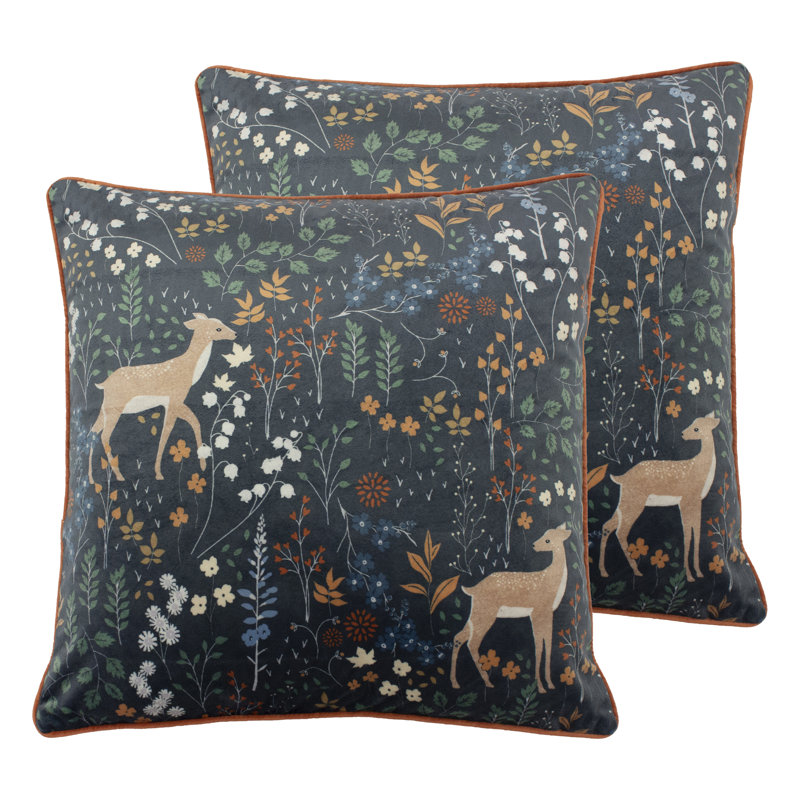 Floral Square Cushion