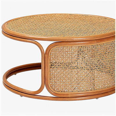 Bohemian Honey Rattan Coffee Table