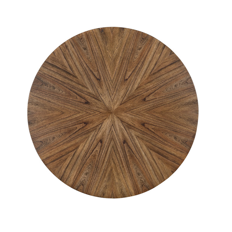 Arshveer 48-Inch Round Wood Dining Table
