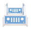 Lit plateforme simple avec roulettes Sereno-724062915