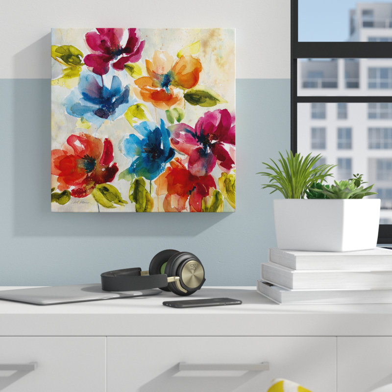 Color My World I - reproduction sur toile, H 40 po x l 40 po x p 1,5 po