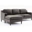 Cuir avec méridienne gauche, 3, mi-doux, décoration moderne, salon moderne pour une vie confortable-491827410