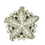 SEASIDE KNOB; DECORATED WITH SWAROVSKI®CLEAR CRYSTAL;-899927216