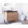 Modulus Smoke Concrete Concrete Rectangular Drop-in Bathroom Sink