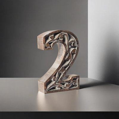 Eastford Text & Numbers Letter Block