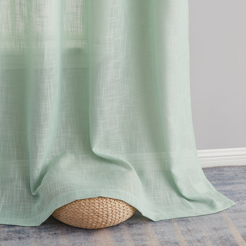 54" W x 84" L, Seafoam Green
