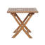 Ensemble de 3 chaises Adirondack d'extérieur en teck Grade A (2 chaises + 1 table d'appoint)