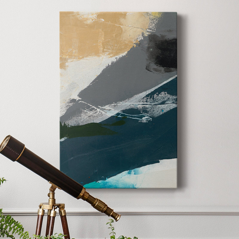 Obscure Abstract IV - Wrapped Canvas Print, 12" H x 8" W x 1" D
