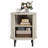 23.5"H Wooden Round End Table With Charging Station-1429468620-1428317503