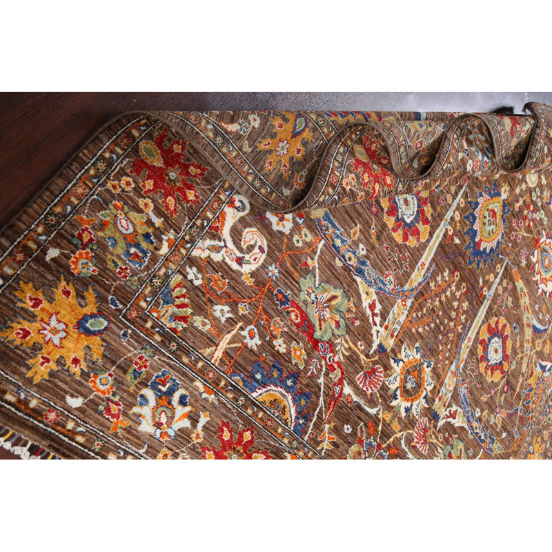 One-of-a-Kind 8'2" X 9'9" Wool Area Rug in Brown