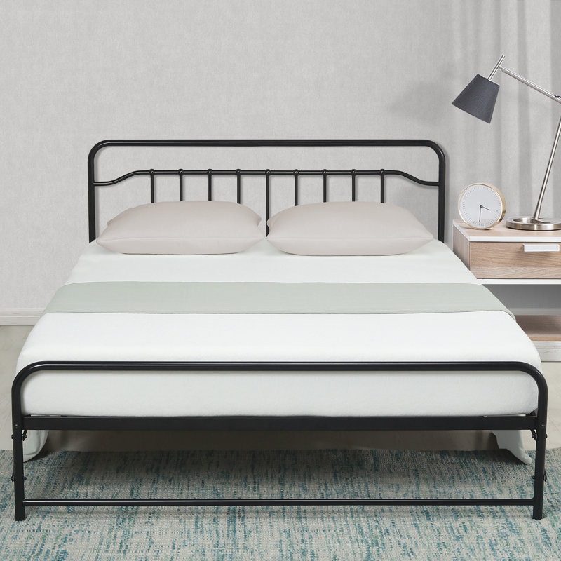 Sneller Metal Platform Bed, Twin