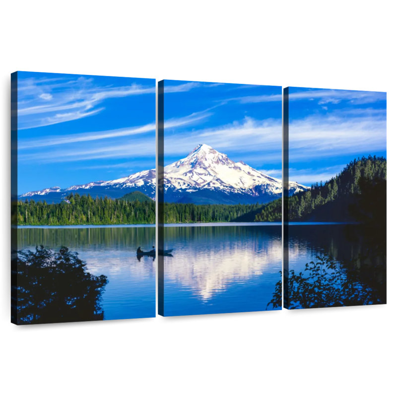 Alvord faisant du kayak à Mount Hood, H 48 po x l 74 po